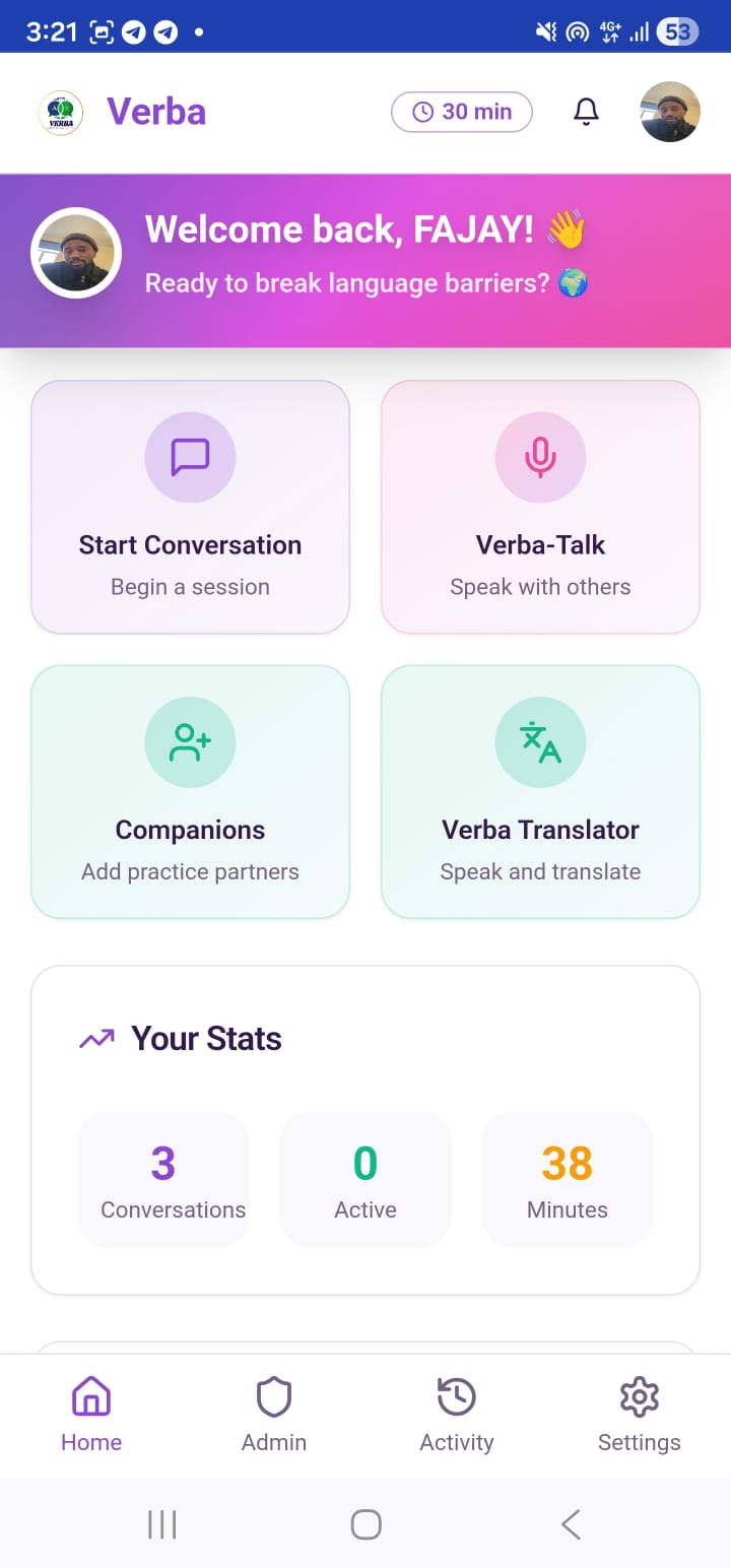 Verba Time Projects — Verba, SEPA, ParkTap | IFEON LAB